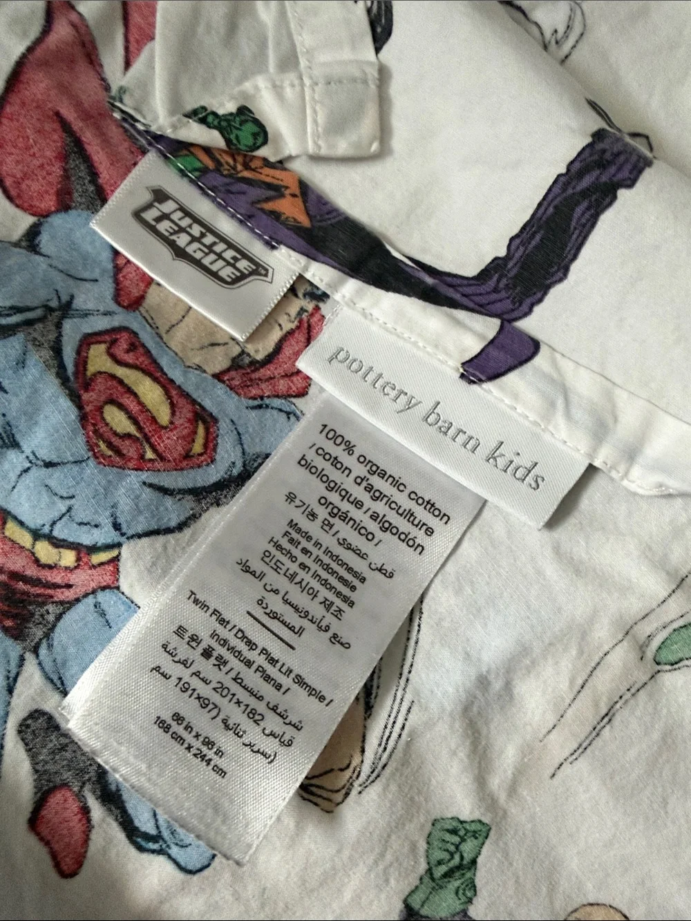 Pottery Barn Kids single flat